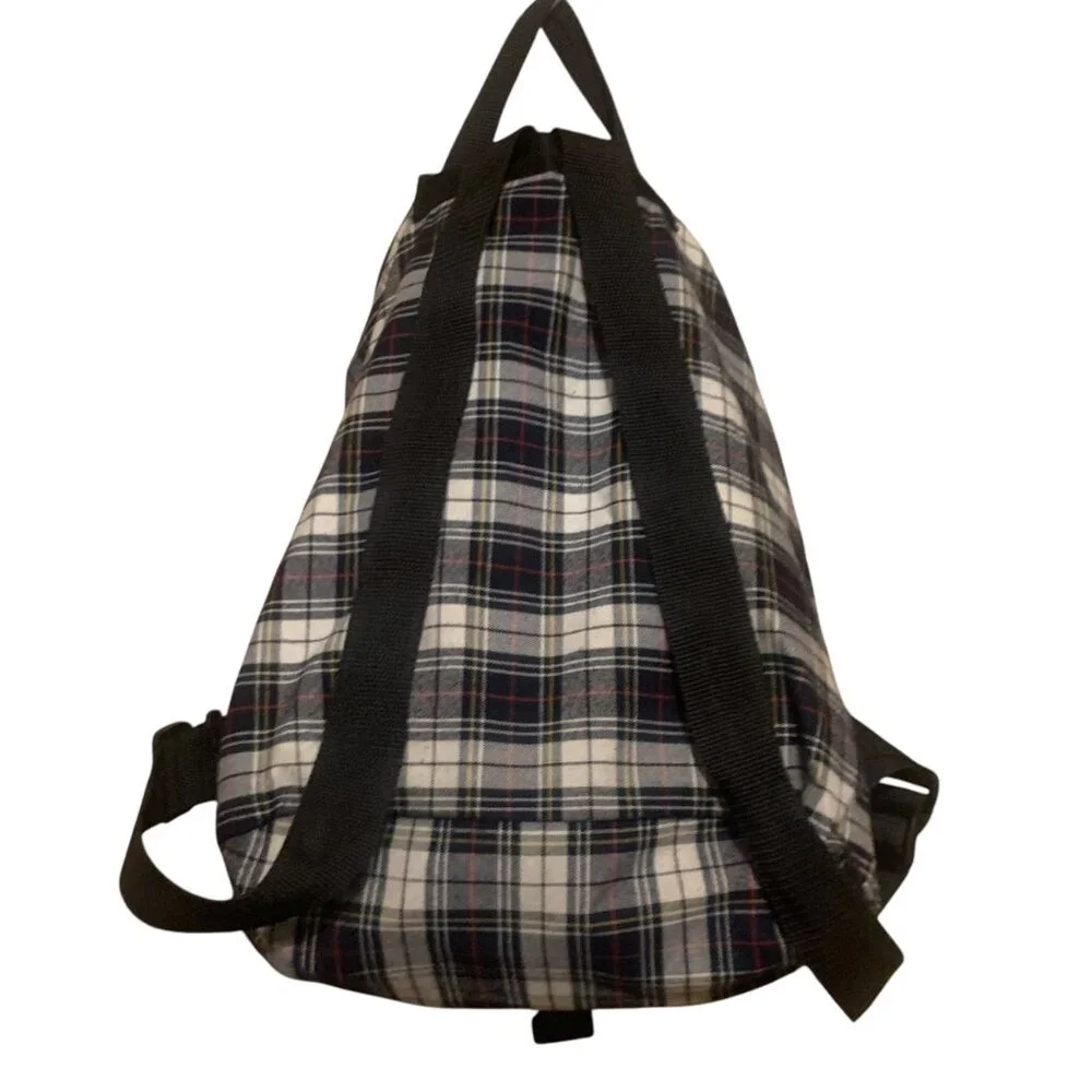 Authentic Private School Catholic Plaid Large Backpack Made in the‎ USA